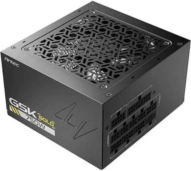 Alt view image 2 of 2 - ANTEC GSK750 ATX3.1, 750W Full Modular PSU, 80 Plus Gold Certified, PCIE 5.1 Support, PhaseWave Design, Japanese Caps, Zero RPM Manager, 120mm Silent Fan, 7-Year Warranty Model GSK750 US