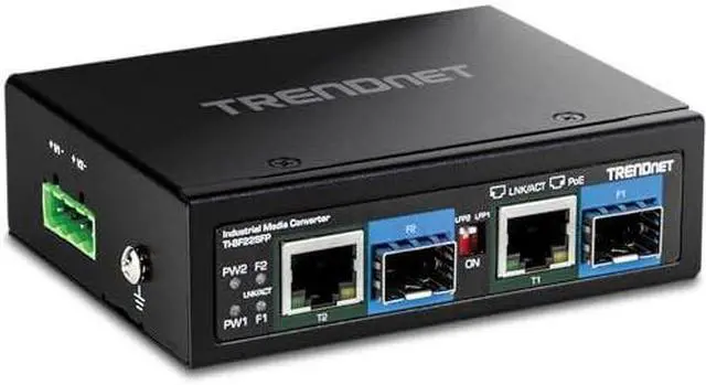 Alt view image 16 of 16 - TRENDnet TI-BF22SFP, 2-Port Industrial SFP to Gigabit PoE++ Media Converter