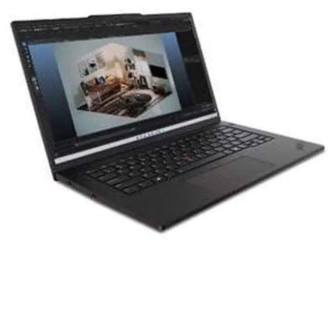 Alt view image 8 of 9 - Lenovo ThinkPad P1 Gen 6 14.5" Touch Screen Intel Core Ultra 7 165H NVIDIA RTX 500 Ada Generation 32GB Memory 1TB SSD Windows 11 Pro 21G2001TUS