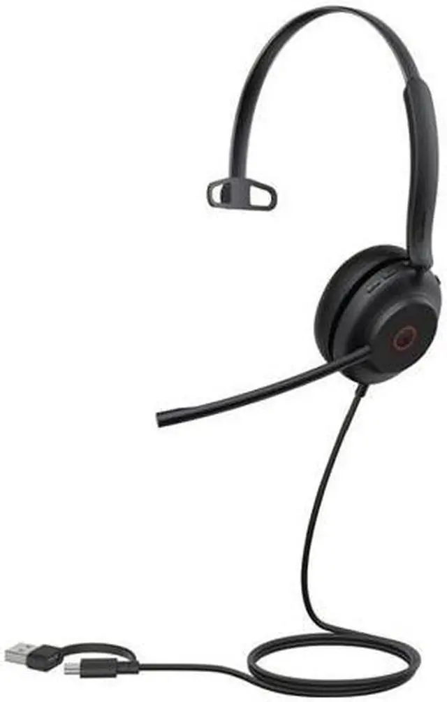 Alt view image 7 of 8 - Yealink 1308165 UH35 Mono Teams  USB Headset with Mic & Noise Cancelling, Home Office Online Meeting Call Center, USB-C/A