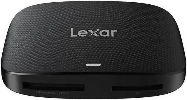 Alt view image 2 of 9 - Lexar Professional CFexpress Type B / SD USB 3.2 Gen 2 Reader, Transfer Speeds Up To 10Gbps, Designed for CFexpress Type B and SD Cards (LRW520U-RNBNG)
