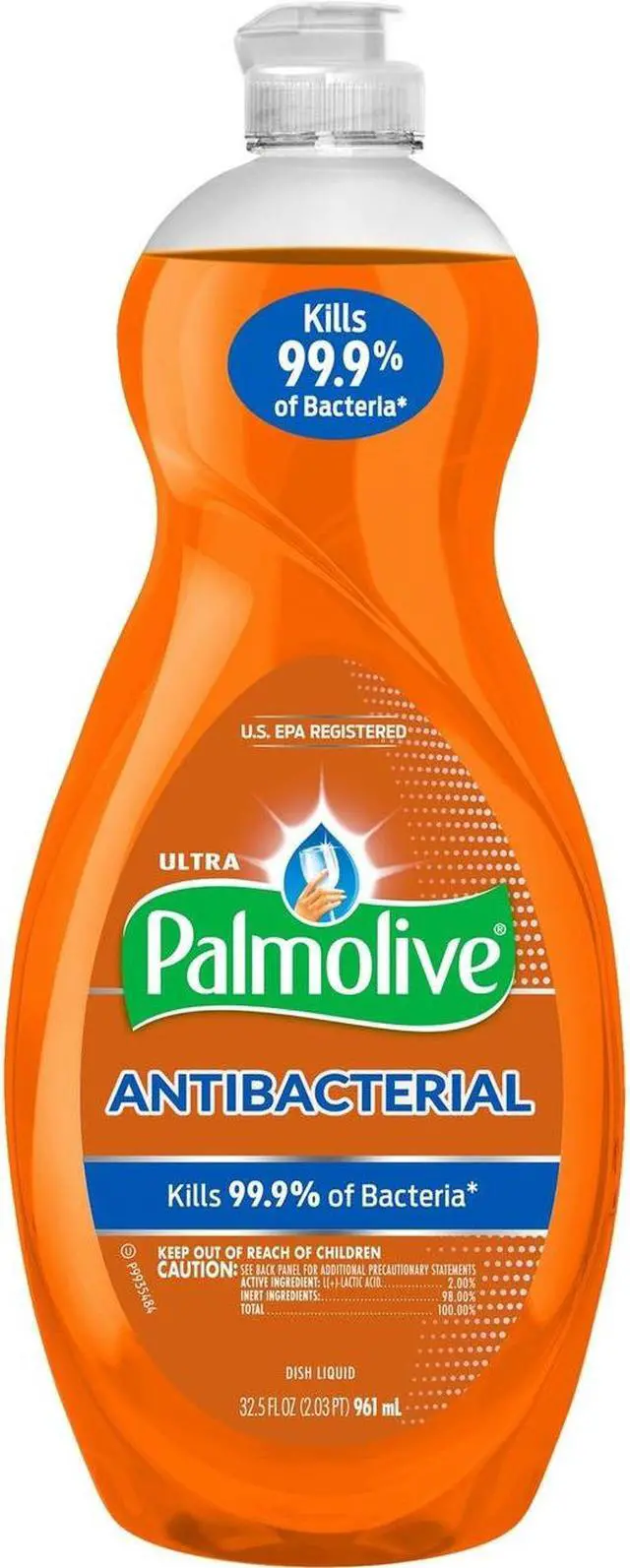 Alt view image 4 of 4 - Colgate-Palmolive Dishwashing Detergent Liquid Antibacterial 32.5 oz OE 04274