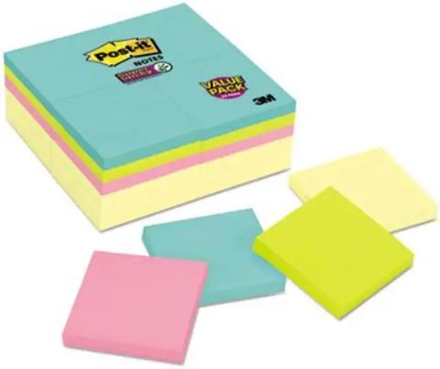 Alt view image 4 of 4 - Post-it Miami Collection Super Sticky Notes Value Pack