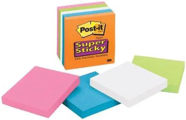 Alt view image 13 of 13 - Post-it Pads in Marrakesh Colors 3 x 3 90-Sheet 5/Pack 6545SSAN