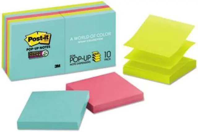Alt view image 2 of 2 - Post-it Rio de Janeiro Super Sticky Pop-up Notes