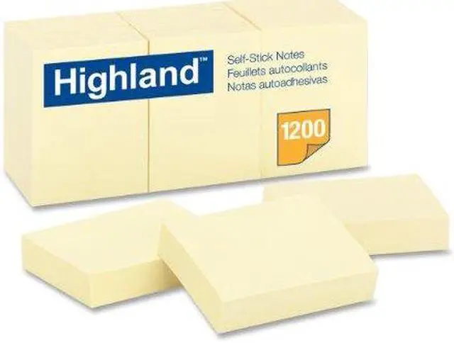 Alt view image 8 of 8 - 3M COMPANY MMM6539YW NOTES HIGHLAND YELLOW 1.5 INCH X 2 INCH