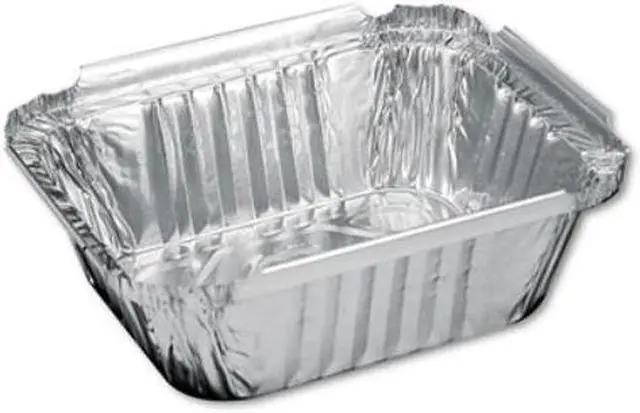 Alt view image 12 of 12 - Handi-foil 205930 Aluminum Oblong Container, 1 Pound, 5-9/16 x 4-9/16 x 1-5/8, 1000/Case, 1 Case