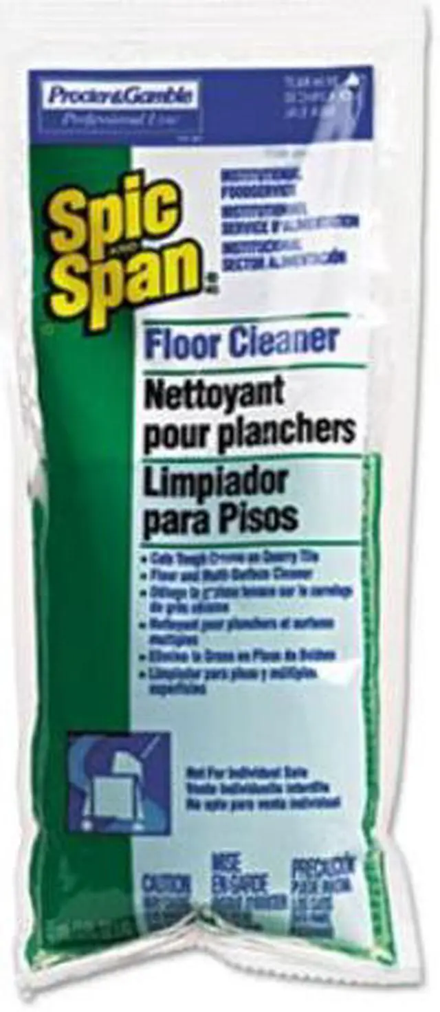 Alt view image 10 of 10 - Spic and Span PAG02011 Liquid Floor Cleaner 3 oz. Packet 45 Count