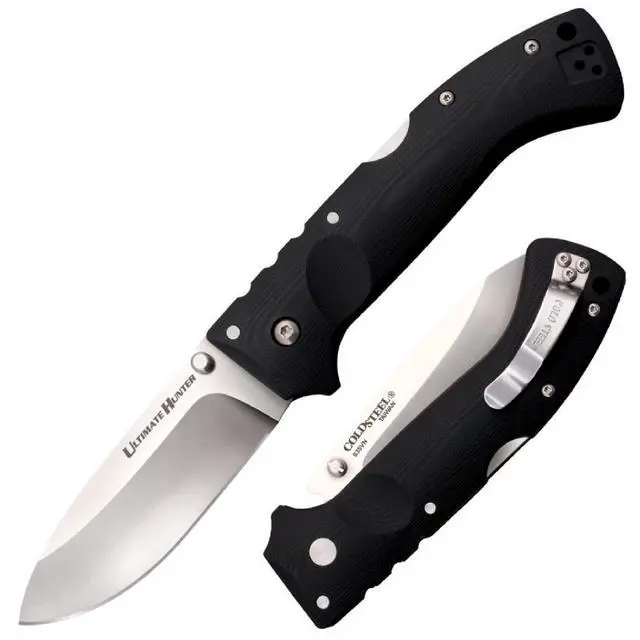 Alt view image 7 of 15 - COLD STEEL 30U COLD STEEL ULTIMATE HUNTER FOLDER 3.5 IN BLADE G-10 HANDLE