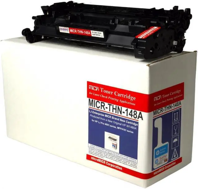 Alt view image 4 of 4 - microMICR MICR Standard Yield Laser Toner Cartridge - Alternative for HP 148A, 148X (W1480A) - Black - 1 Each - 2900 Pages