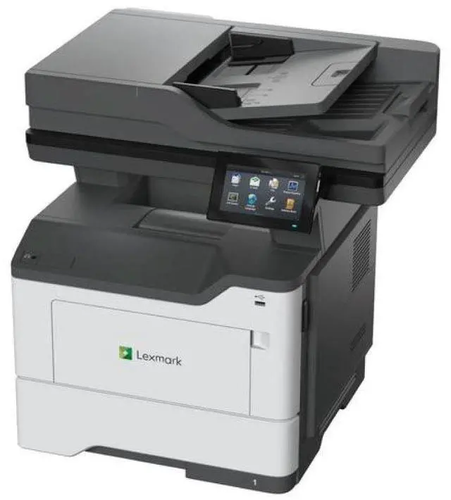 Alt view image 8 of 8 - Lexmark CX532adwe Wired & Wireless Laser Multifunction Printer - Color - Copier/Fax/Printer/Scanner - 35 ppm Mono/35 ppm Color Print - 1200 x 1200 dpi Print - Automatic Duplex Print - Up to 100000