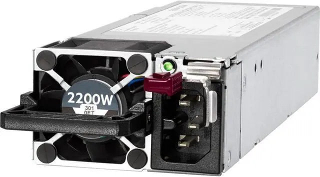 Alt view image 2 of 2 - HPE Flex Slot 2200W Power Supply - Hot-pluggable - 96% Efficiency