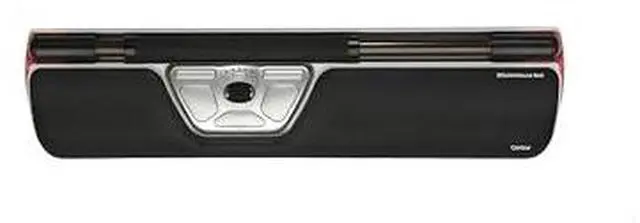 Alt view image 4 of 4 - Contour Ergonomic Centred Mouse - Wireless - Wireless - Rechargeable - Black - 1 Each - 2800 dpi - RollerBar - 7 Button(s) - 6 Programmable Button(s) - Small/Medium/Large Hand/Palm Size - 3 Month Batt