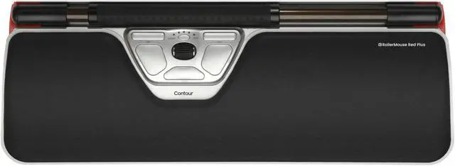 Alt view image 6 of 6 - Contour RollerMouse Red Plus - Wireless - Rechargeable - 2800 dpi - RollerBar - 7 Button(s) - 6 Programmable Button(s) - 3 Month Battery Run Time