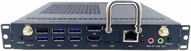 Alt view image 2 of 3 - InFocus INOPS5 Single Board Computer - Intel - Core i5 - i5-12450H - 8 GB - DDR4 SDRAM - 256 GB Solid State Drive - Intel - UHD Graphics - Wireless LAN - Bluetooth - HDMI - 7 x Number of USB Ports - 1