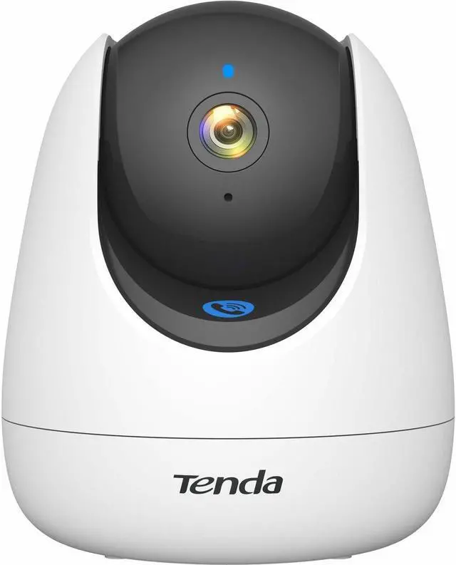 Alt view image 8 of 9 - Tenda RP3 Pro 3 Megapixel Network Camera - Color - 32.81 ft Infrared Night Vision - H.264, H.265 - 2304 x 1296 - 4 mm Fixed Lens - 30 fps - CMOS - Wi-Fi - Desk Mount, Ceiling Mount - Alexa Supported -