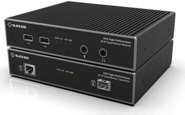 Alt view image 5 of 5 - Black Box KVXHP-400 KVM Extender