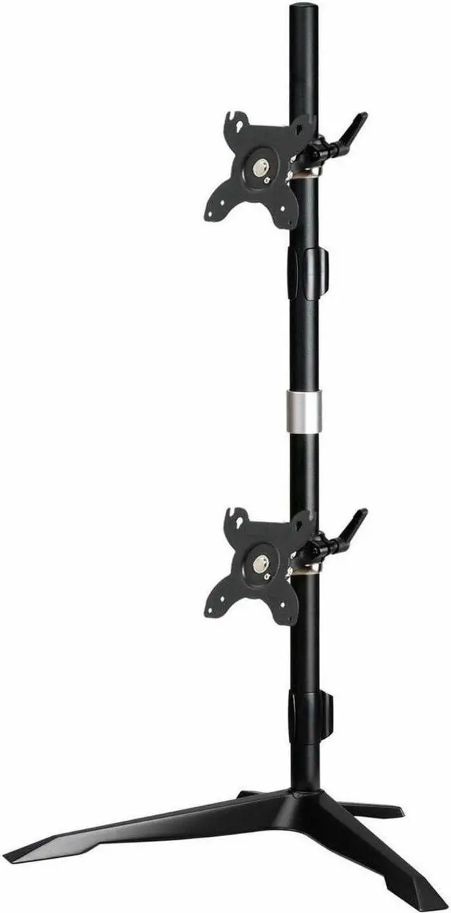 Alt view image 2 of 3 - Amer Mounts AMR2S30V | Dual Monitor Stand Vertical | Supports 17 - 32" Monitors