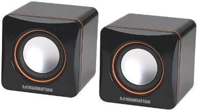 Alt view image 12 of 12 - Manhattan Products MANHATTAN USB STEREO SPEAKER SYSTEM 161435