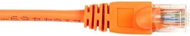 Alt view image 8 of 8 - Black Box CAT6 Value Line Patch Cable, Stranded, Orange, 6-ft. (1.8-m)