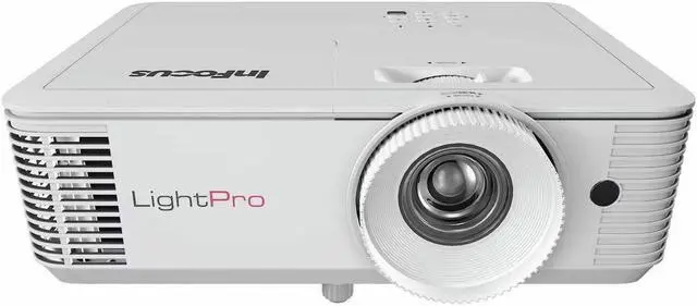 Alt view image 8 of 9 - InFocus Genesis IN0026SL 3D Standard Throw DLP Projector - 16:10 - Portable - 1280 x 800 - Front - 1080p - 15000 Hour Normal Mode - WXGA - 30,000:1 - 4000 lm - HDMI - USB - Room, Presentation, Cinema,