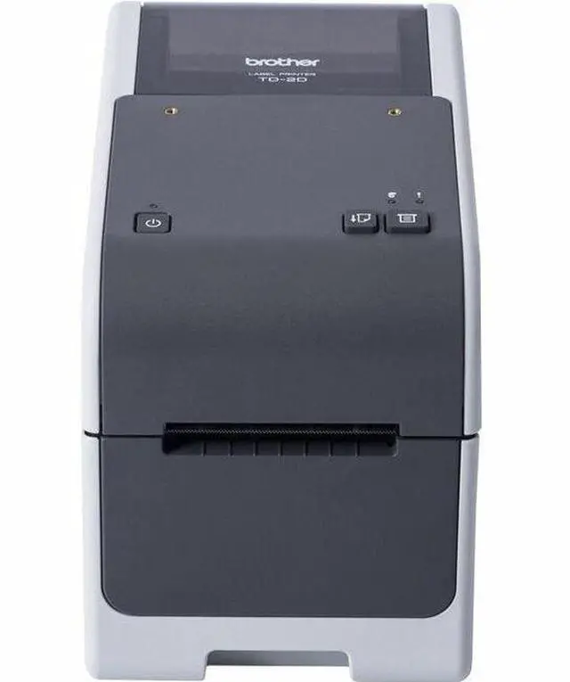 Alt view image 5 of 6 - Brother TD-2310D203 Desktop Direct Thermal Printer - Monochrome - Label Print - USB - Serial - 2" LCD Display Screen - 5.98 in/s Mono - 203 dpi - 2.48" Label Width - P-touch Template, Raster
