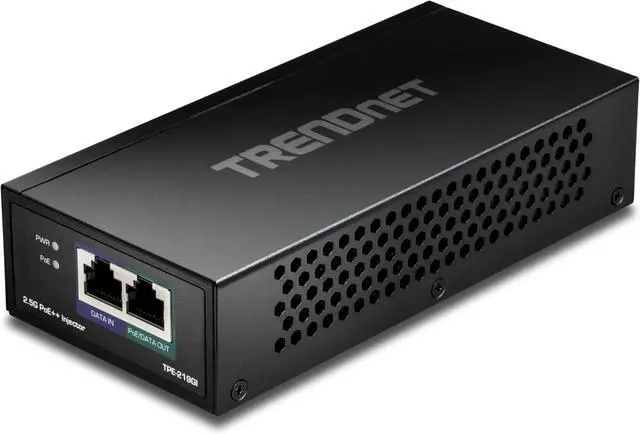 Alt view image 16 of 20 - TRENDnet TPE-219GI 2.5G PoE++ Injector