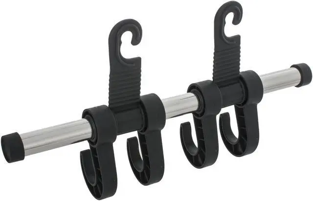 Alt view image 3 of 3 - MAXSA INNOVATIONS 25534 Headrest Multi-Hanger 4 Hook - Chrome