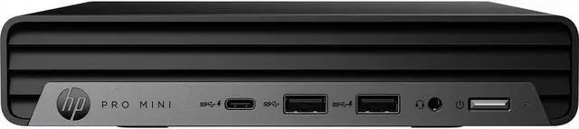 Alt view image 8 of 15 - HP Pro Mini 400 G9 Desktop Computer - Intel Core i7 12th Gen i7-12700T - 16 GB - 512 GB SSD - Mini PC - Black - Intel Q670 Chip - Windows 11 Pro - Intel UHD Graphics 770 DDR4 SDRAM - English Keyboard
