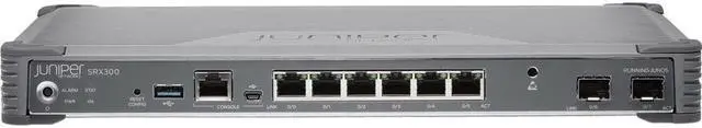 Alt view image 10 of 11 - Juniper Networks - SRX300-SYS-JB - Juniper SRX300 Router - 6 Ports - Management Port - 2 Slots - Gigabit Ethernet -