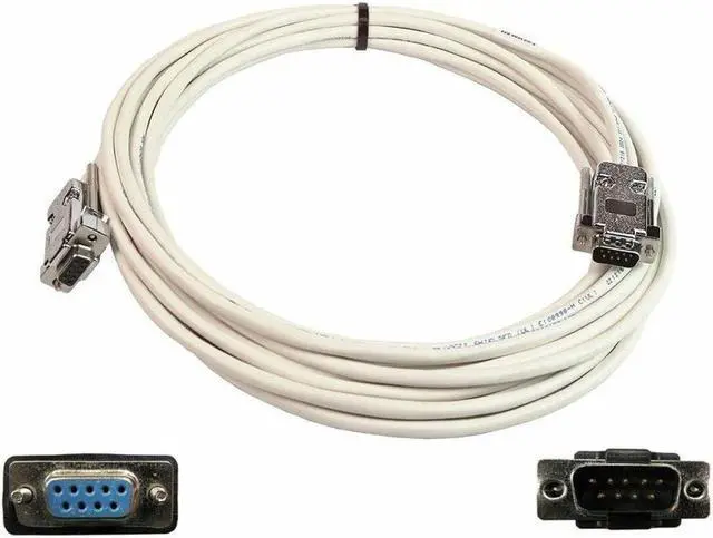 Alt view image 3 of 3 - huddlecamhd 75' serial db9 male to female plenum-rated extender cable