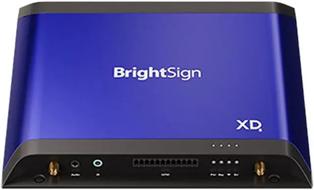 Alt view image 2 of 3 - BrightSign XD235 Digital Signage Appliance - 2160p - HDMI - Wireless LAN - Ethernet