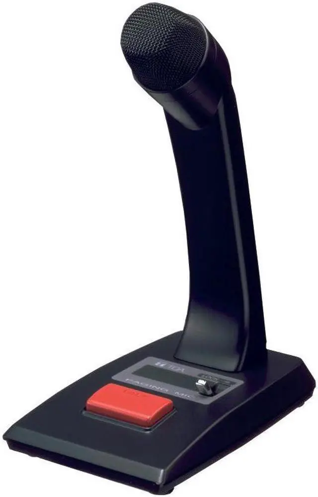 Alt view image 2 of 2 - toa pm660u desktop paging microphone