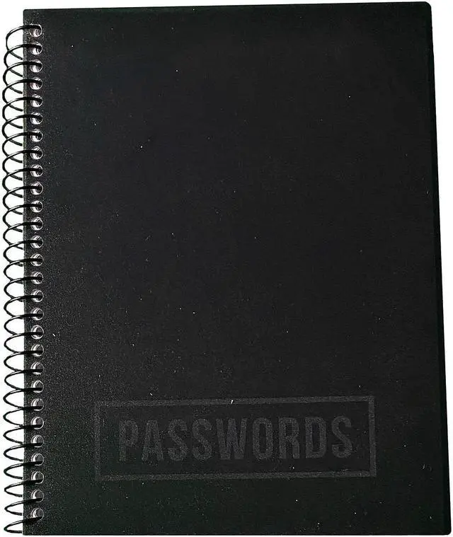 Alt view image 11 of 12 - Password Book Small Black