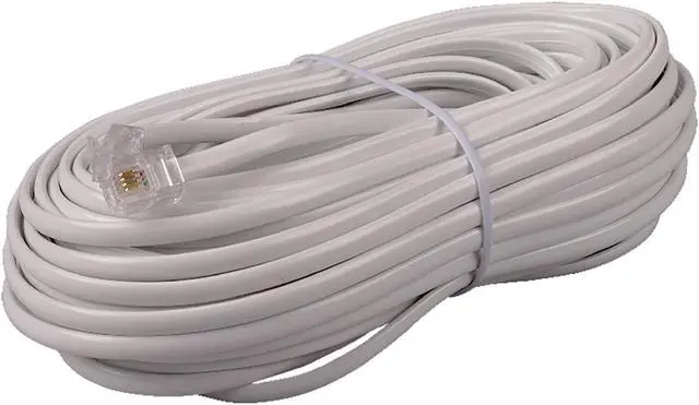 Main image of RCA TP443WHR 50 Ft White Phone Line Cord