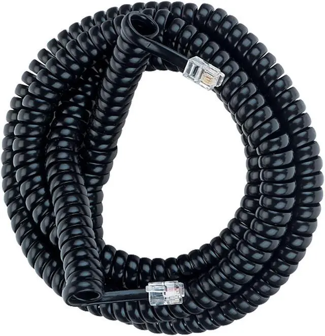 Alt view image 2 of 2 - Audiovox 25' Handset Cord, Black Philips Telephone Accessories SWL4165/17