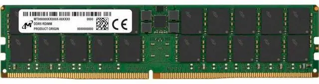 Alt view image 2 of 2 - Micron MTC40F2047S1RC56BR  128GB DDR5 SDRAM Memory Module