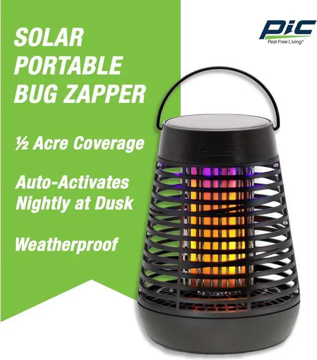 Alt view image 2 of 2 - PIC Portable Solar Insect Killer Torch (FLPT)