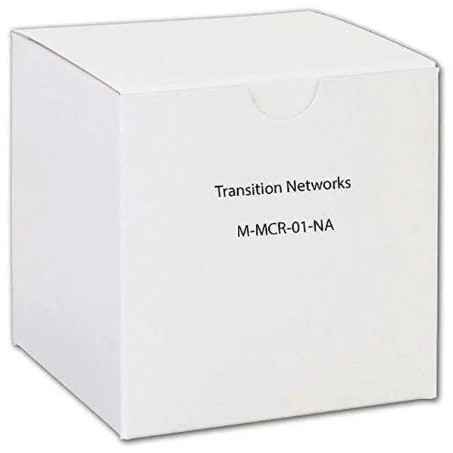 Alt view image 2 of 2 - Transition Networks M-MCR-01-NA 18-Slot Mini Media Converter Chassis - Modular Expansion Base - Ac 100/240 V - 1.5U - Rack-Mountable