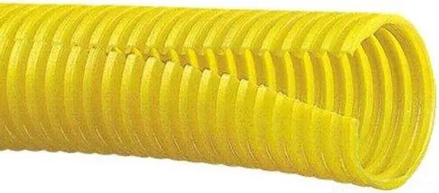 Alt view image 4 of 4 - Panduit CLT50F-C4 Slit Wall Corrugated Loom Tubing, Yellow