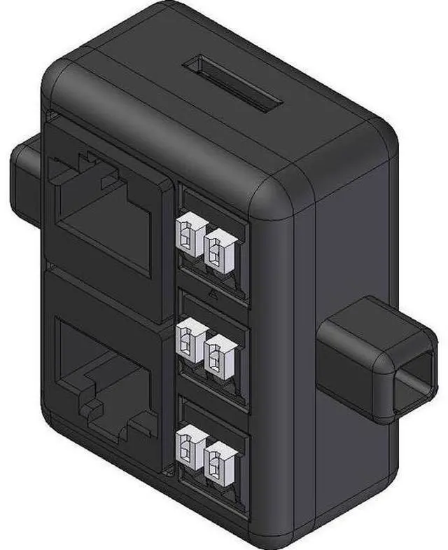 Alt view image 5 of 5 - Liebert SN-3C Dry Contact Sensor