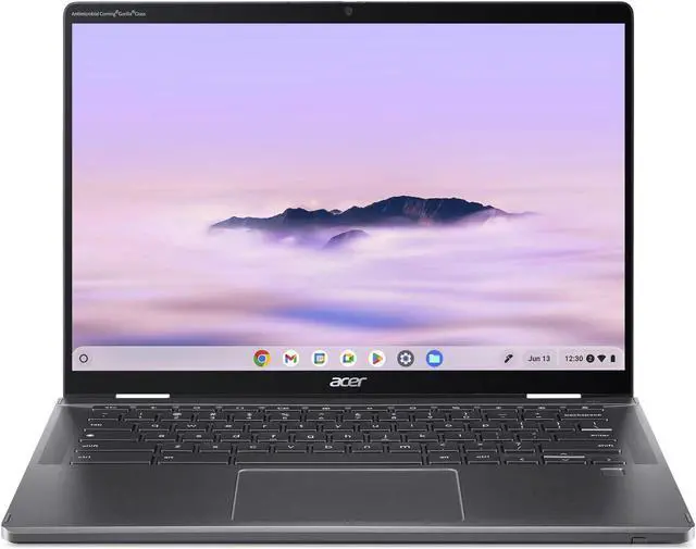 Alt view image 5 of 5 - Acer Chromebook Plus Spin 714 CPE794-1N CPE794-1N-797A 14" Touchscreen Convertible 2 in 1 Chromebook - WUXGA - Intel Core Ultra 7 155U - 16 GB - 256 GB SSD - English (US) Keyboard - Iron - Intel