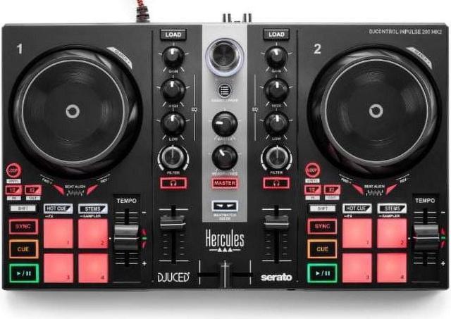 Alt view image 17 of 17 - Hercules IMPL200MK2 DJControl Inpulse 200 MKII 2-Ch DJ Controller