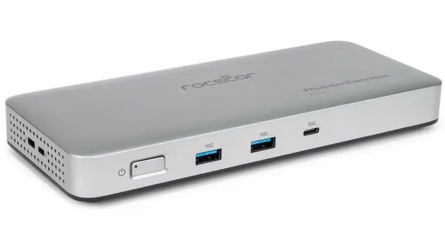 Alt view image 8 of 13 - Rocstor Premium RD14 USB4 40G Portable Dock - for Notebook/Desktop PC/Tablet/Monitor - Charging Capability - 134 W - USB4 - 2 Displays Supported - 8K @ 30Hz, 4K @ 60Hz, 4K @ 144Hz, 4K @30Hz - 7680 x 4