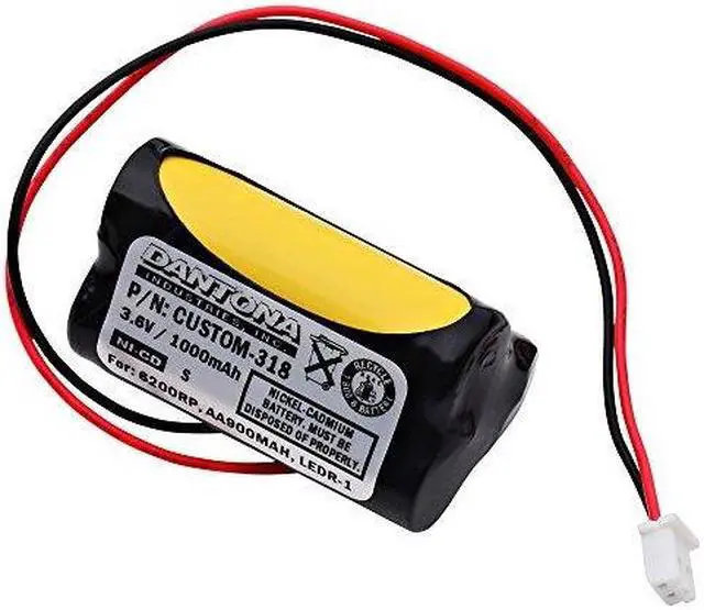 Alt view image 8 of 8 - DANTONA CUSTOM-318 CUSTOM-318 NICD BATTERY
