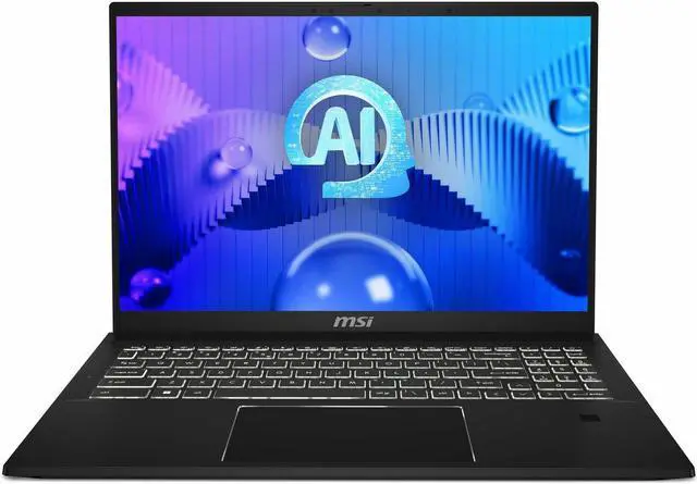 Alt view image 10 of 10 - MSI Summit E16 AI Studio A1V Summit E16 AI Studio A1VFTG-037US 16" Touchscreen Convertible 2 in 1 Notebook - QHD+ - Intel Core Ultra 7 155H - Intel Evo Platform - 32 GB - 1 TB SSD - Ink Black - I