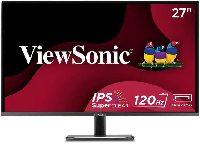 Alt view image 15 of 15 - ViewSonic VA2756A-MHD 27 Inch IPS 1080p Monitor with 120Hz, Eye Care, HDMI, DisplayPort, and VGA Inputs for Home and Office