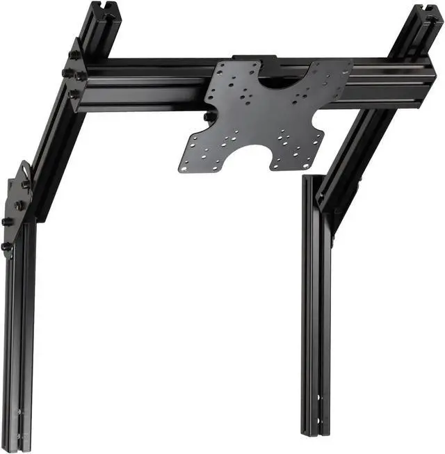 Alt view image 4 of 7 - Next Level Racing Elite Freestanding Overhead/Quad Monitor Stand Add-On- Black Edition (NLR-E038)