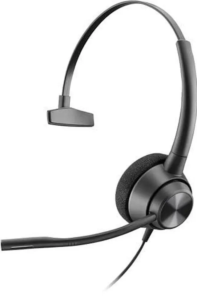 Alt view image 3 of 3 - Poly EncorePro 320 Stereo USB-C Headset TAA - Microsoft Teams Certification - Mono - USB Type C - Wired - 32 Ohm - 50 Hz to 8 kHz - On-ear - Monaural - Ear-cup - Noise Cancelling, Uni-directional Micr
