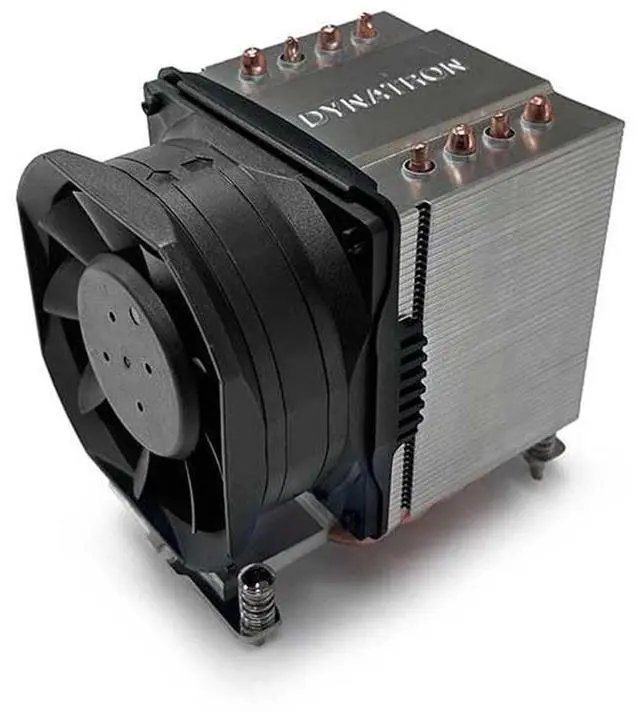 Alt view image 7 of 7 - Dynatron A56 AMD Socket AM4/AM5 Double Ball 3U Active Air Cooler